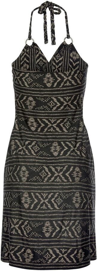 Lascana Jurk in haltermodel met etnische print kort zomerjurk strandjurk - Foto 5