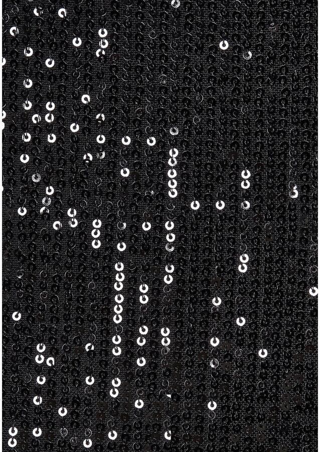 Lascana Jurk met pailletten feestelijk glitterjurk met korte mouwen - Foto 2