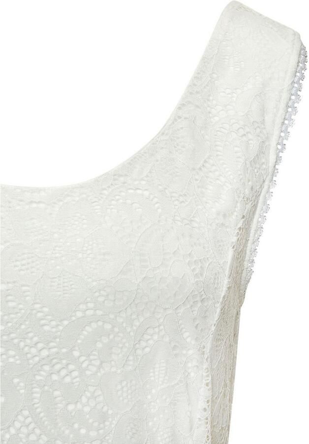 Lascana Kanten jurk met brede bandjes feestelijk - Foto 3