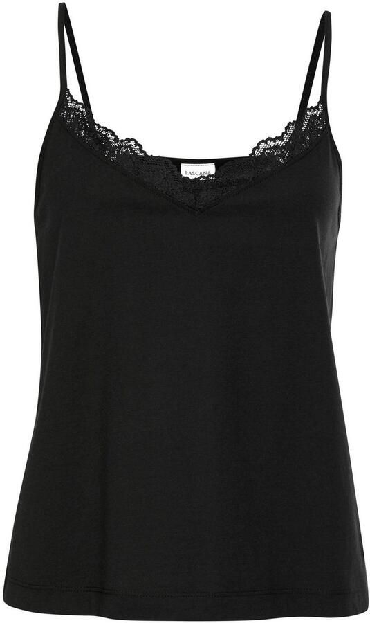 Lascana Kanten top kanten inzet bij de v-hals - Foto 3