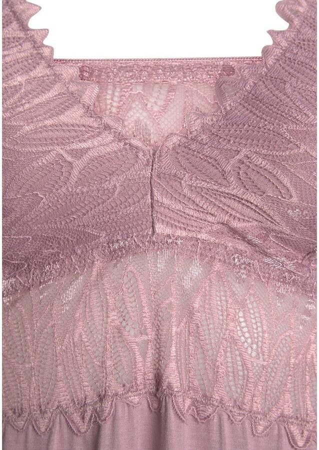 Lascana Kanten top met kanten details - Foto 2