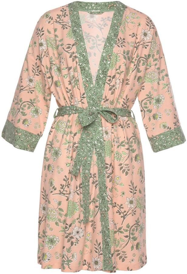Lascana Kimono met bloemenprint all-over - Foto 3