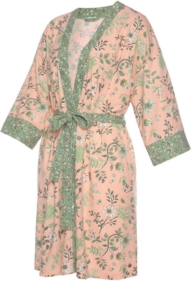 Lascana Kimono met bloemenprint all-over - Foto 4
