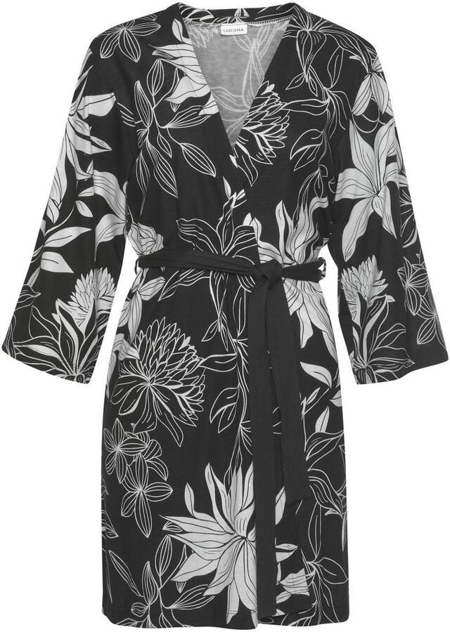 Lascana Kimono met bloemenprint - Foto 2
