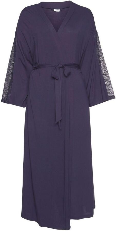 Lascana Kimono met kanten details - Foto 5