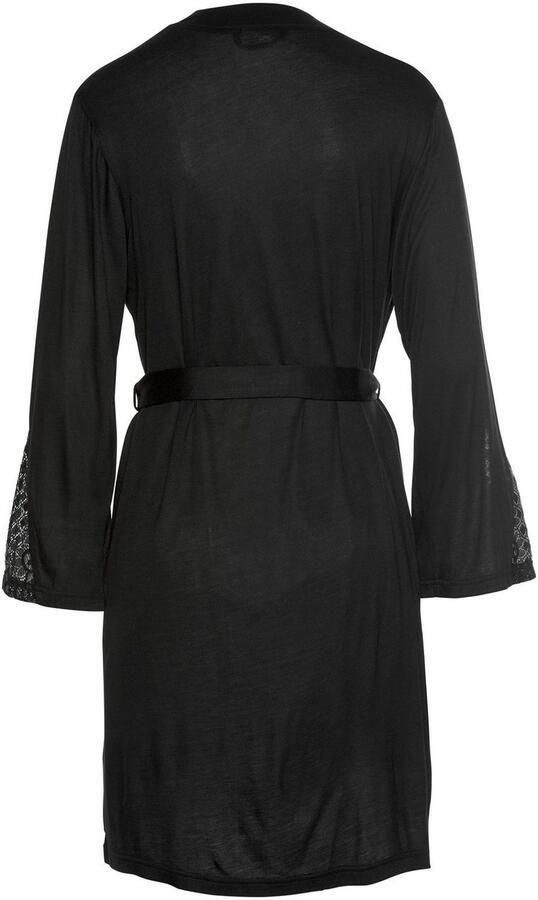 Lascana Kimono met lange mouwen en kanten details - Foto 3