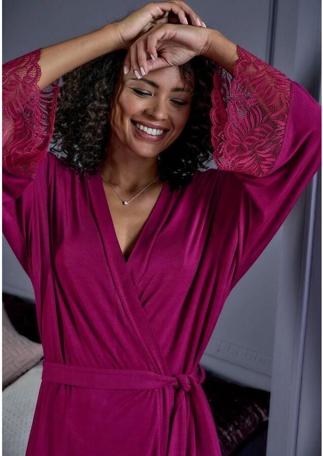 Lascana Kimono Mooie kantdetails - Foto 2