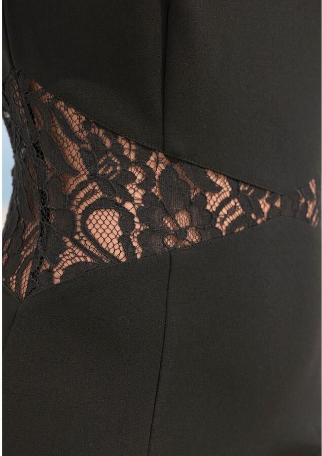 Lascana Kokerjurk met kantinzetten in de taille - Foto 3