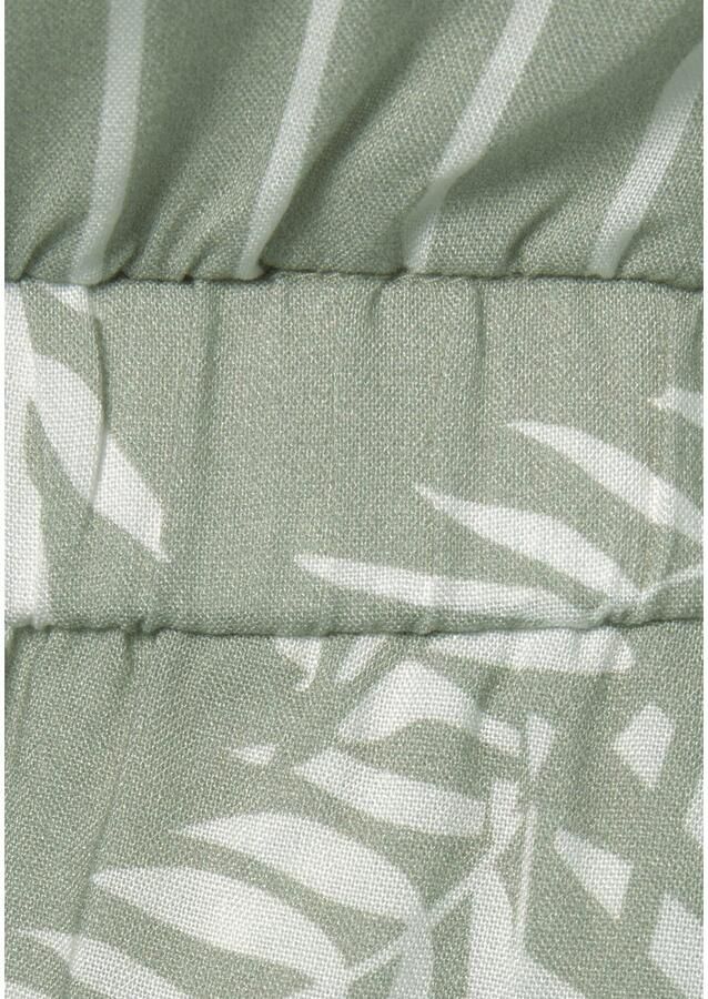 Lascana Korte jumpsuit met alloverprint zomerse jumpsuit bandeau