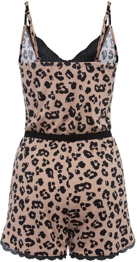 Lascana Korte jumpsuit met mooie kantdetails (set) - Foto 2