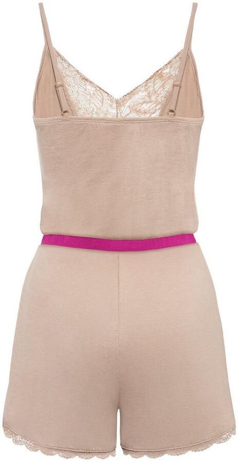Lascana Korte jumpsuit met mooie kantdetails (set) - Foto 5