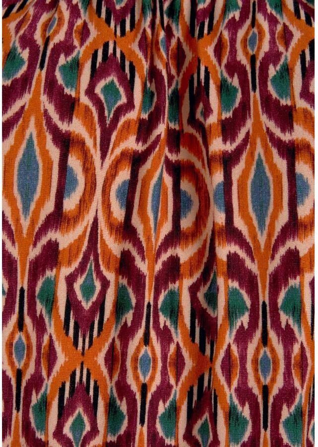 Lascana Lang shirt met etnische print shirt met korte mouwen blousejurk - Foto 2