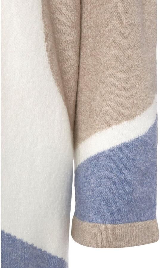 Lascana Lang vest met patroon zachte cardigan comfortabele pasvorm - Foto 9