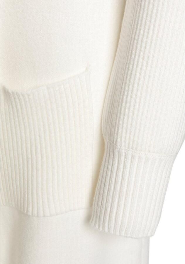 Lascana Lang vest met ribbrei-details en zakken casual gebreide mantel - Foto 4