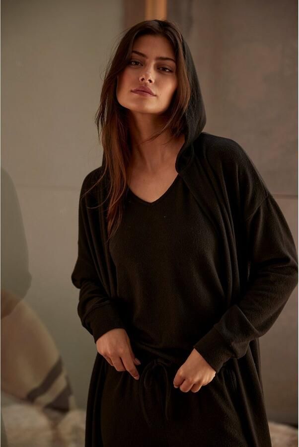 Lascana Lang vest van zacht breiwerk loungewear - Foto 4