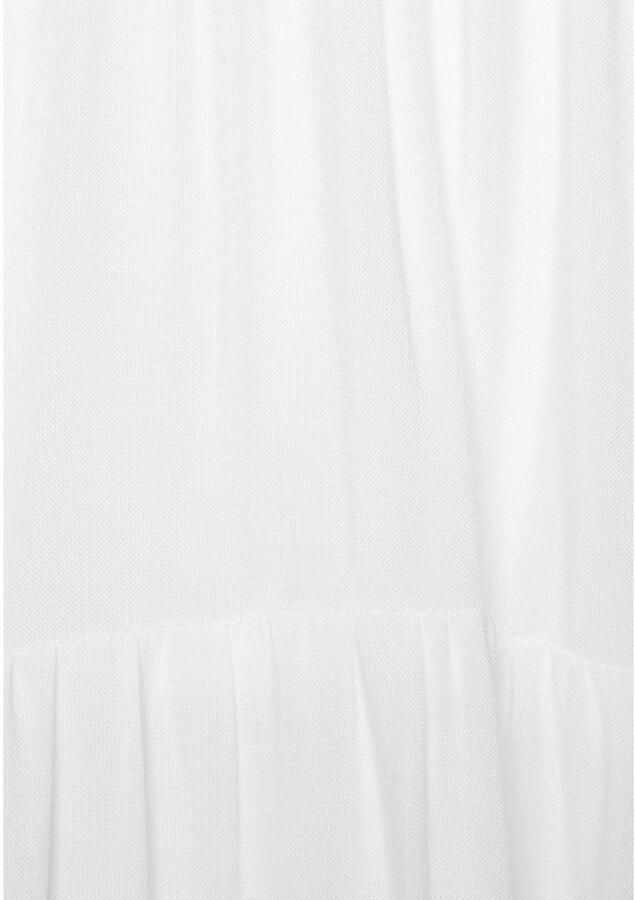 Lascana Lange blouse met kanten inzetstukken tuniek blousejurk strandkleding - Foto 5