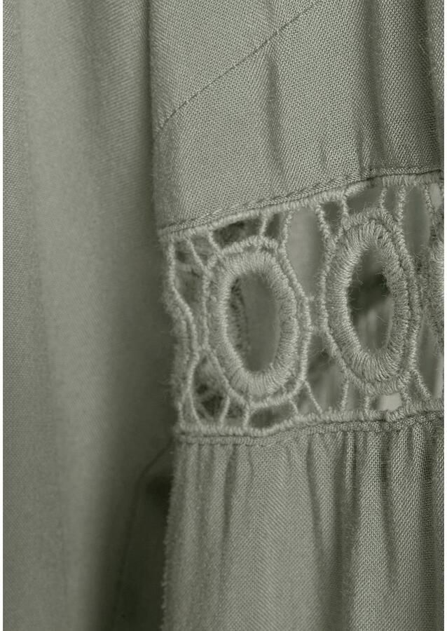 Lascana Lange blouse met kanten inzetstukken tuniek blousejurk strandkleding