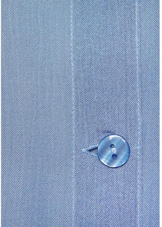 Lascana Lange blouse met knoopsluiting blouse met korte mouwen blousejurk zomers - Foto 2