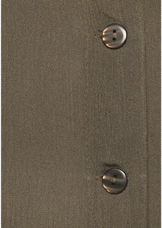 Lascana Lange blouse met knoopsluiting blouse met korte mouwen blousejurk zomers - Foto 2