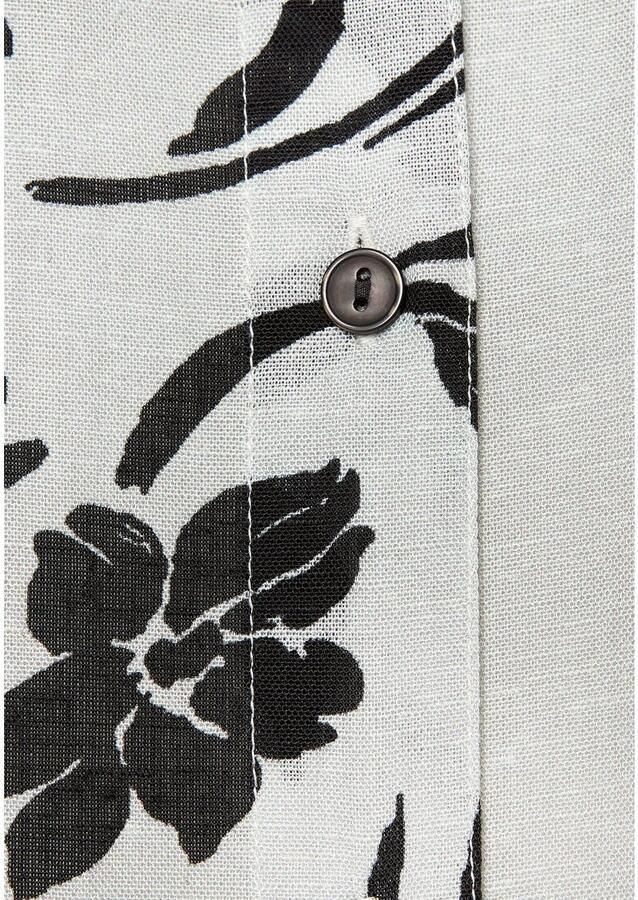 Lascana Lange blouse van zachte stof met linnenpercentage zomerse blousejurk - Foto 2