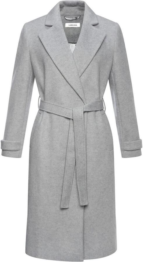 Lascana Lange jas met reverskraag elegante damesjas (Met een bindceintuur) - Foto 7