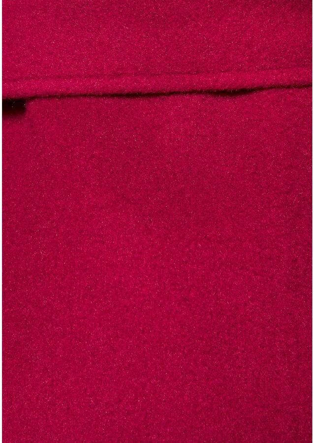 Lascana Lange jas met reverskraag elegante damesjas (Met een bindceintuur)