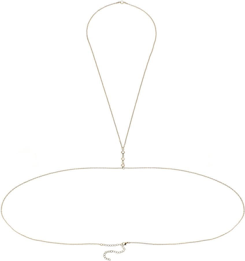 Lascana Lange ketting Lichaamsketting kettingriem bikini ketting halsketting halsdecoratie - Foto 3