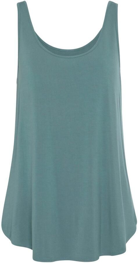 Lascana Lange top Met afgeronde zoom van zachte viscose-stretch (2-delig Set van 2) - Foto 5
