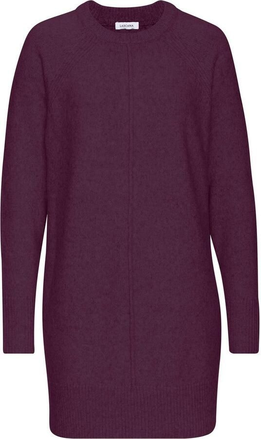 Lascana Lange trui in casual vorm van superzachte kwaliteit knuffeltrui trui-jurk - Foto 3