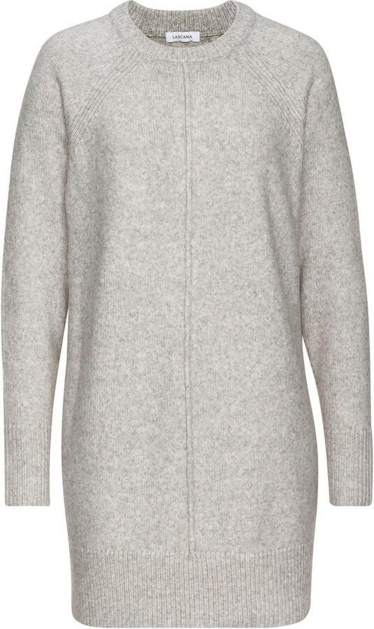 Lascana Lange trui in casual vorm van superzachte kwaliteit knuffeltrui trui-jurk - Foto 6