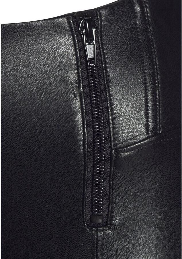 Lascana Legging in leer-look met ritsen loungewear - Foto 4