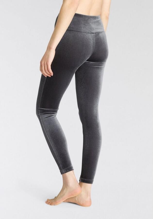 Lascana Legging in zachte elastische velourslook - Foto 7