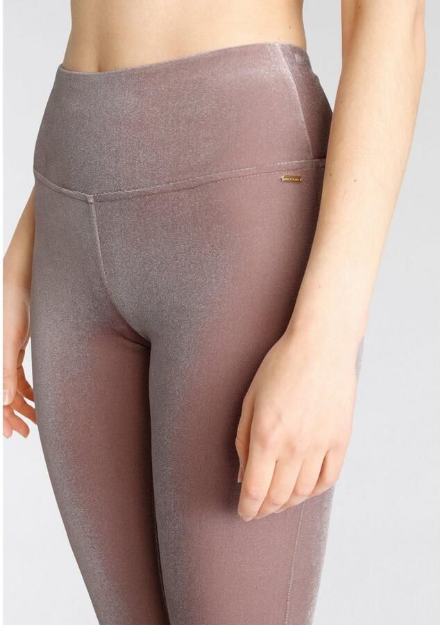 Lascana Legging in zachte elastische velourslook - Foto 6