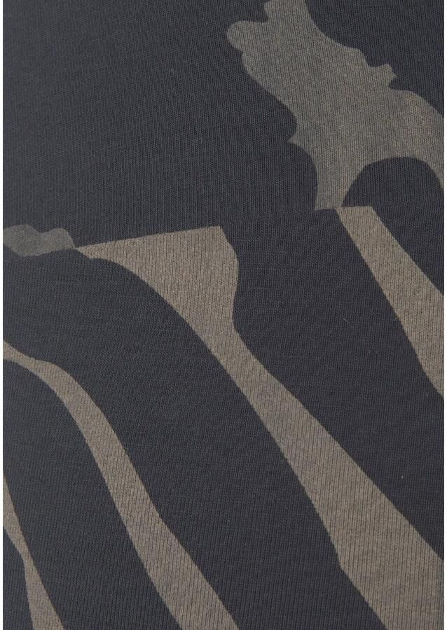 Lascana Legging -Loungebroek met zebramotief en brede band loungewear - Foto 4