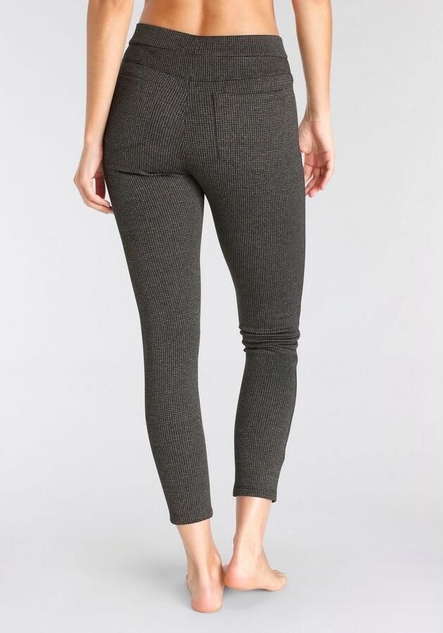 Lascana Legging met ajour ruitpatroon - Foto 8