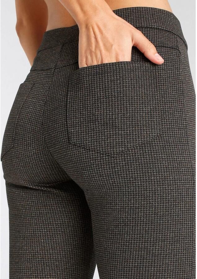 Lascana Legging met ajour ruitpatroon - Foto 7