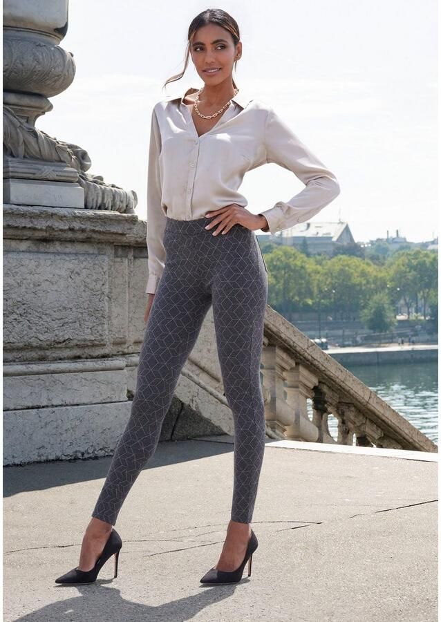 Lascana Legging met ajourmotief - Foto 3