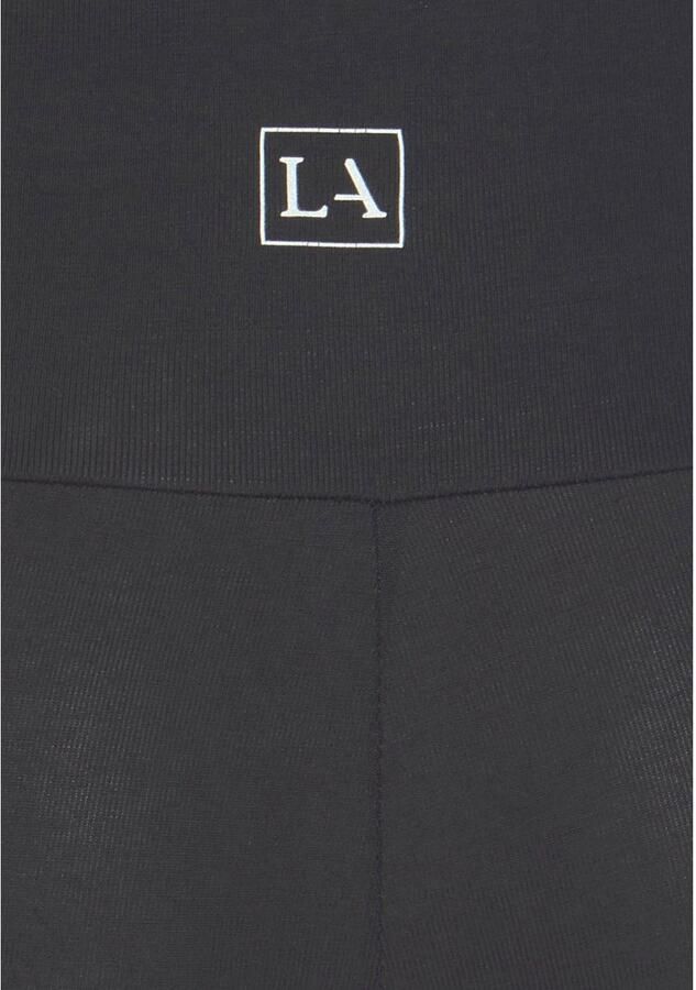 Lascana Legging met brede boord loungewear - Foto 4