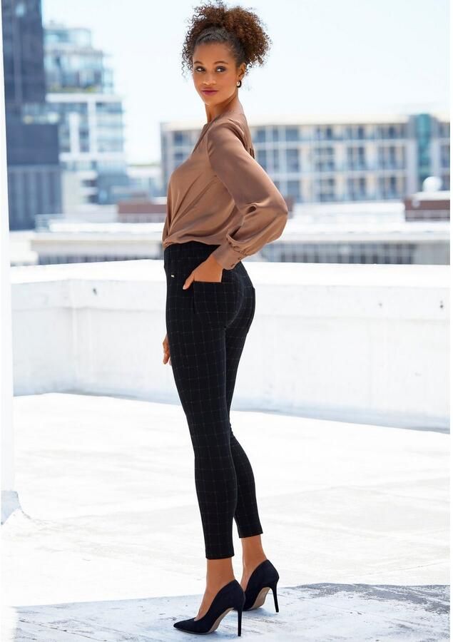 Lascana Legging met geruit design - Foto 4