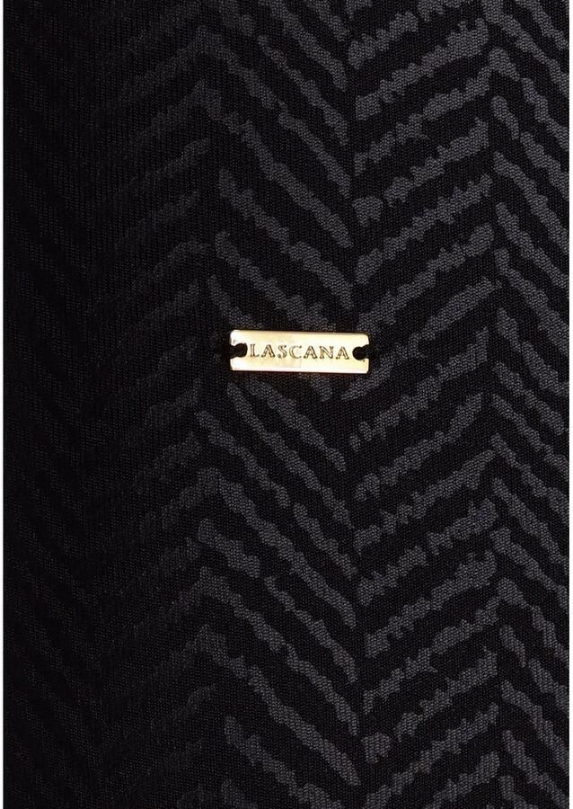 Lascana Legging met glanzende alloverprint