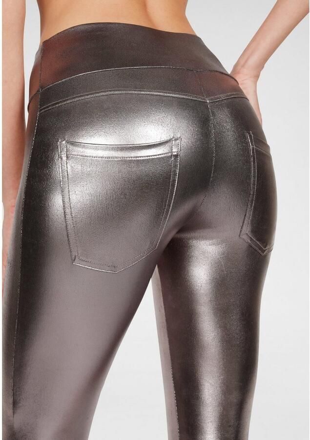 Lascana Legging met glanzende coating - Foto 6
