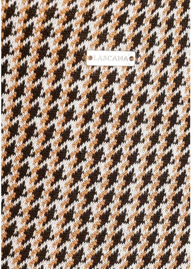 Lascana Legging met ingestrikt allover ontwerp