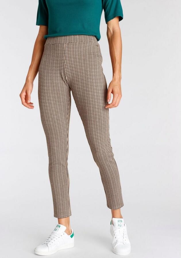 Lascana Legging met ingestrikt allover ontwerp - Foto 6