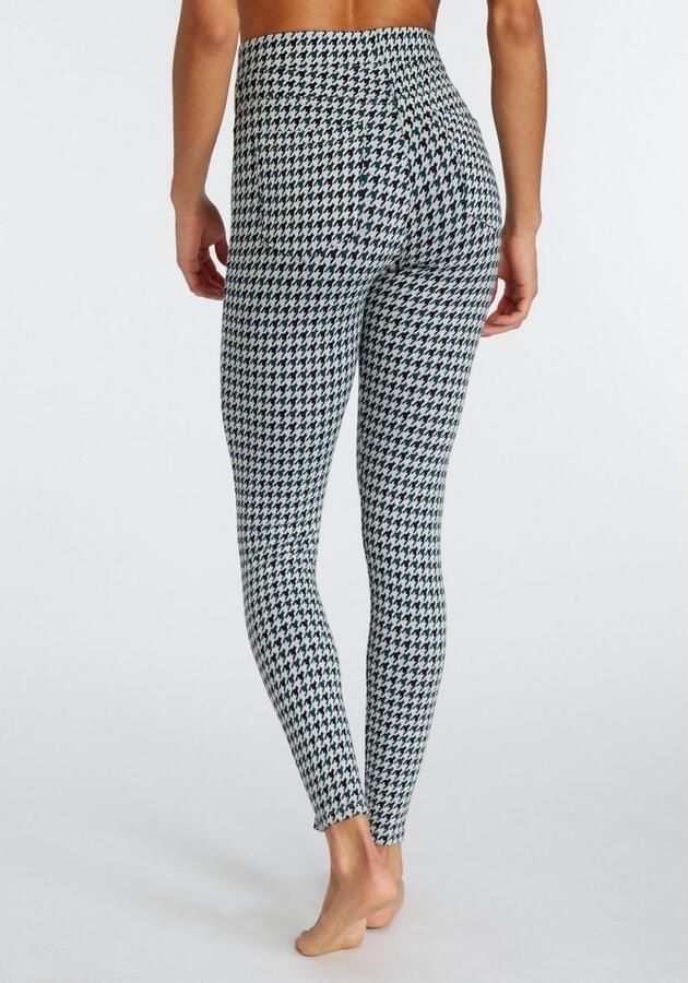 Lascana Legging met ingestrikt kleurrijk ontwerp - Foto 5