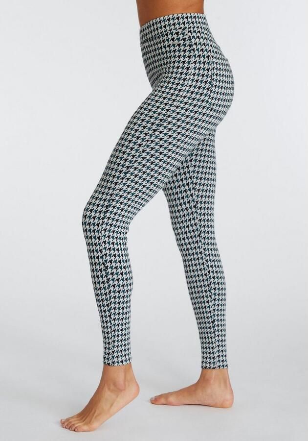 Lascana Legging met ingestrikt kleurrijk ontwerp - Foto 6