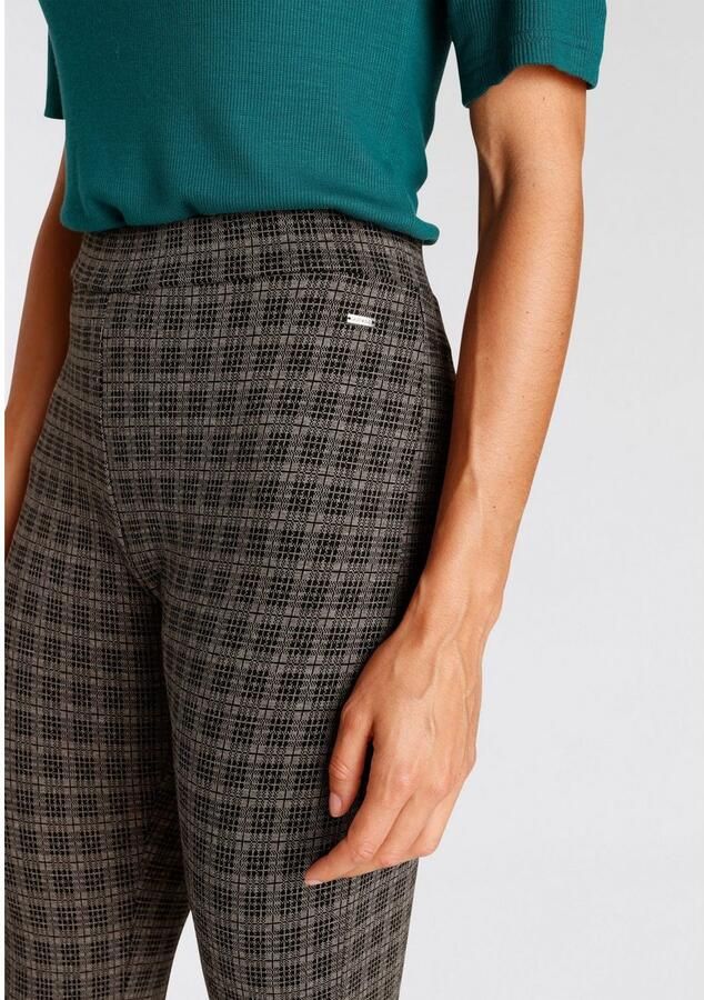 Lascana Legging met klassiek ruitmotief - Foto 6