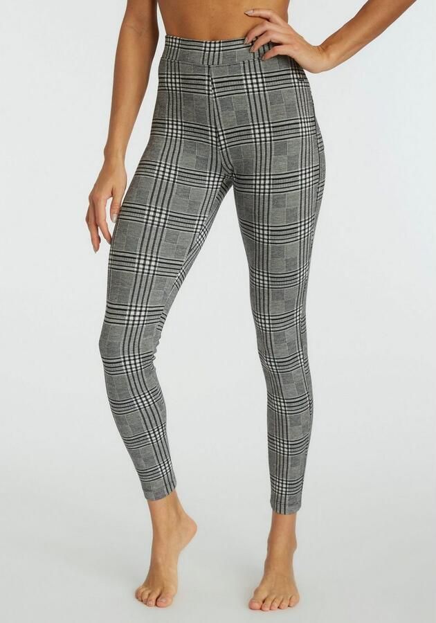 Lascana Legging met klassiek ruitontwerp - Foto 4