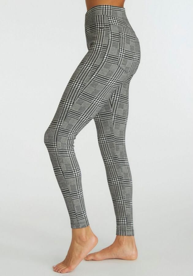 Lascana Legging met klassiek ruitontwerp - Foto 6