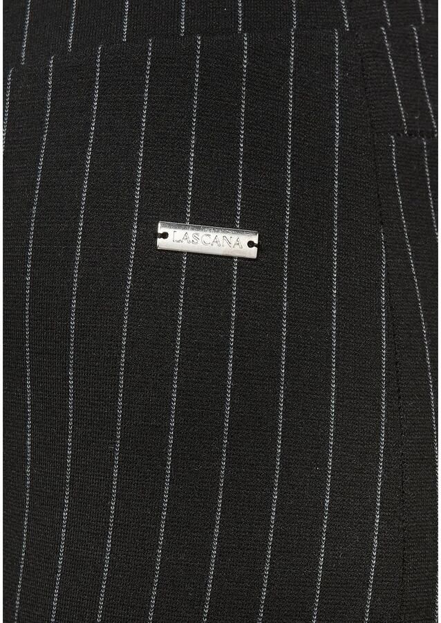 Lascana Legging met krijtstrepen