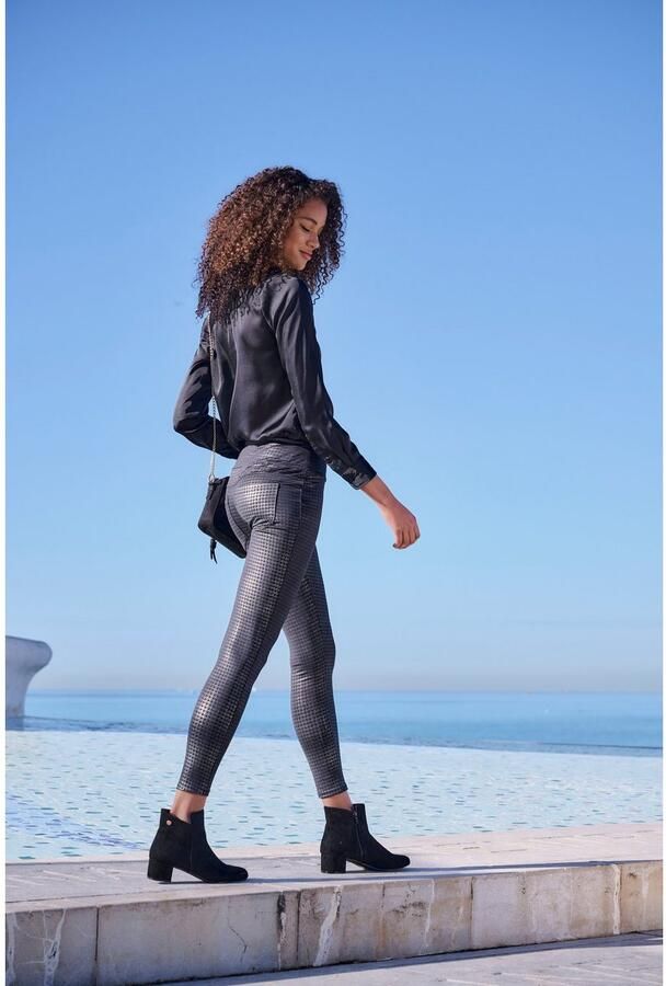 Lascana Legging modieus pied-de-poulemotief - Foto 6